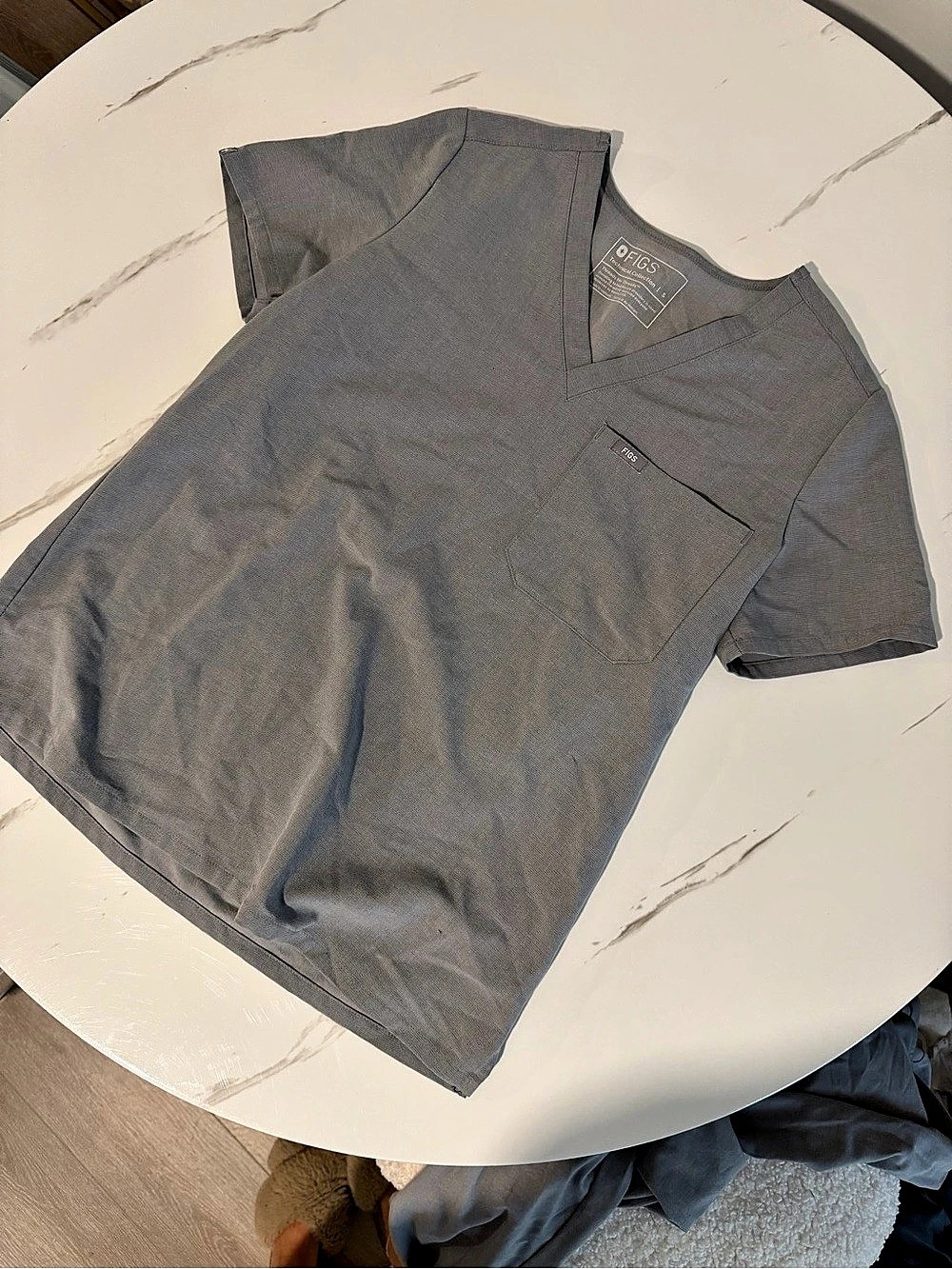 FIGS Gray scrub set